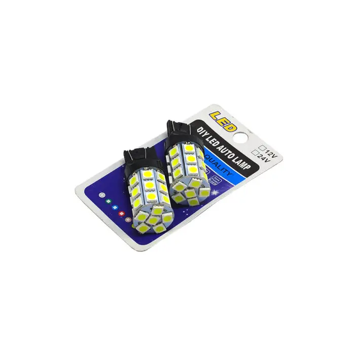 Bulb LED T20 Double Contact Capless 26 LED Pair DIY LED AUTO LAMP – ZMMA