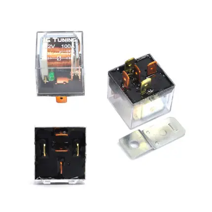 RELAY 12V 5P 100A UNIVERSAL CLEAR A131016-78