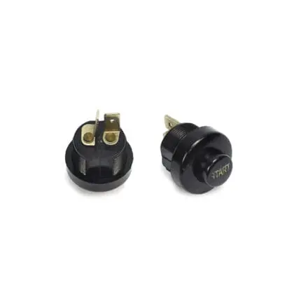 Push Button Switch Start Black