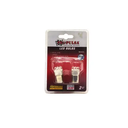Bulb LED Single Contact Push and Turn 8 LED White Pair PROPULSA