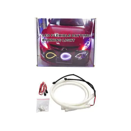 Neon Flexible 60cm Set - WHITE 2Pcs