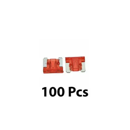 Fuse Micro Blade 10 Amps 100 Pcs   AA-28-10