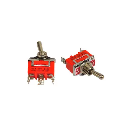 Switch Toggle ON-OFF-ON Orange Medium 2 Way   RD-01