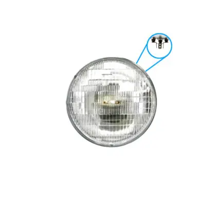 Sealed Beam Round 5 24V 100 75W 3Pin
