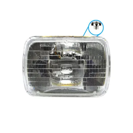 Sealed Beam Rectangular 5 25 x7 5  24V 75 65W 3Pin STANLEY