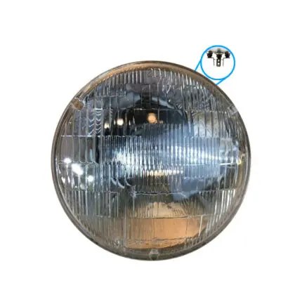Sealed Beam Round 7  12V 60 50W 3Pin Low High Beam GE 6014