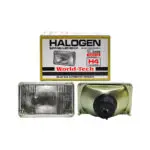 Semi Sealed Beam Conversion Kit 4  x 6 5  12v H4 Bulb World Tech