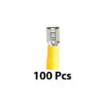 Terminal Yellow Female 100Pcs  A-GAV-YW