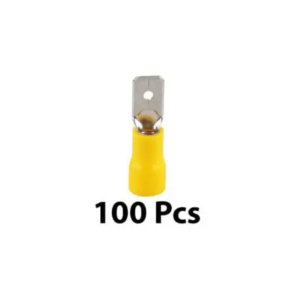 Terminal Yellow Male 100Pcs A-PAL-YW