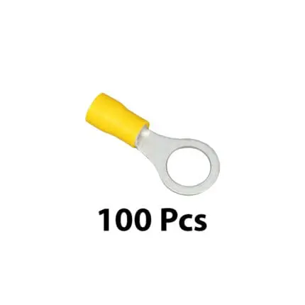 Terminal Yellow Hole No 10 100 Pcs A-5.5-10