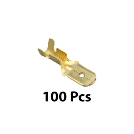 Terminal Copper Male 18x8mm 100Pcs 622-D6 3M