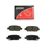 Disc Pads Nissan X-Trail T30,T31, T32 2WD Cifero,Teana, Suzuki Vitara DNH1418 Danaher (Rear)