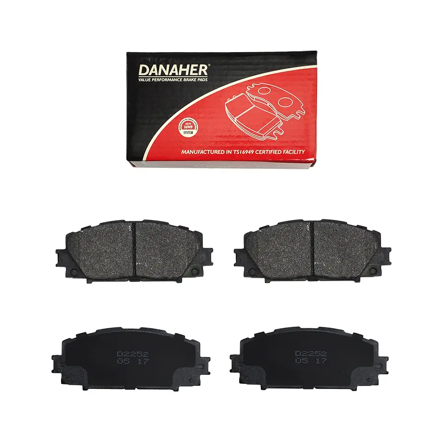 Disc Pads Toyota Yaris , Aqua, Axio,Prius, Lexus Alteza Danaher (Front) Disc Pads Toyota Yaris , Aqua, Axio,Prius, Lexus Alteza Danaher (Front)