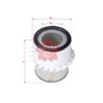 Air Filter Mitsubishi L200 Diesel  AS-1034 Sakura