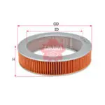 Air Filter Nissan B11  B12  A-1801 Sakura
