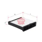 Cabin Filter Nissan Tiida CA-18310 Sakura