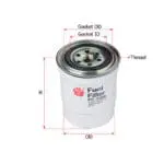 Fuel Filter Nissan Frontier D21  D22  TD27  QD32 ENG  FC-1806 Sakura