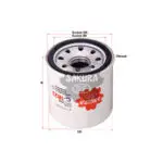 Oil Filter Nissan Tiida, Y12, Sylphy, Almera, Primera , Y11,  B15, N16, Serena C25, BLUEBIRD U13, MAXIMA  Mazda 2  3  CX5  Hyundai Sportage, Subaru Forrester, Suzuki Vitara C-3281 Sakura