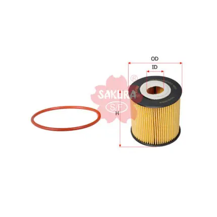 Oil Filter Nissan B15  Pickup 1997  Almera 2000-2003  X-Trail 2001-2006  Primera 2002  Frontier 2 5 QD32  EO-1802 Sakura