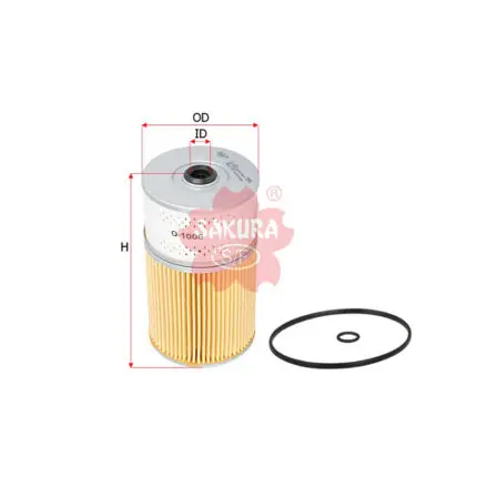 Oil Filter Mitsubishi Fuso Truck-N M  657 Pos Co-Op  O-1006 Sakura