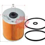 Fuel Filter Mitsubishi Fuso 6D14,6D15  F-1006 Sakura