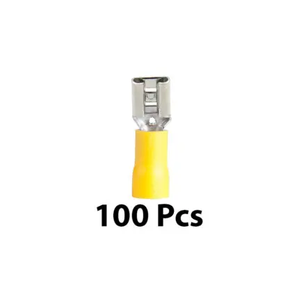 Terminal Yellow Female 100Pcs A-GAV-YW