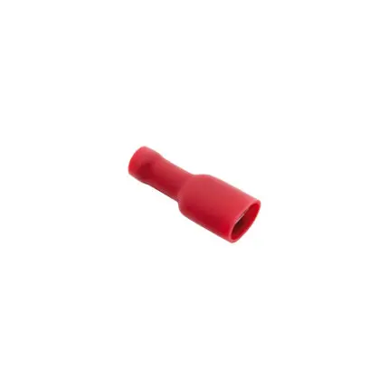 Terminal Red Female Fully Insulated 1Pc
