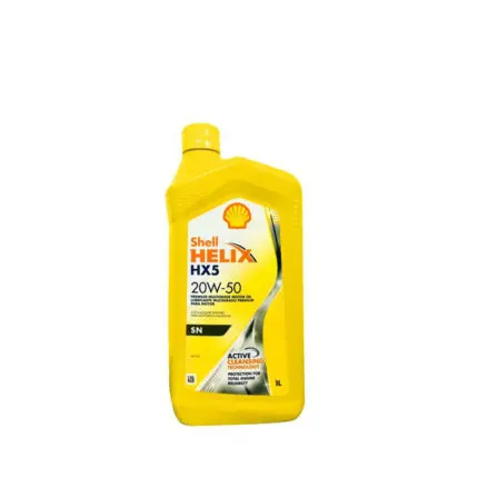 Oil Shell Helix HX5 SAE 20W50 Quart Gasoline