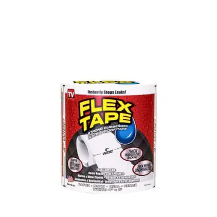 Adhesive Flex Tape Clear 4in x 5ft