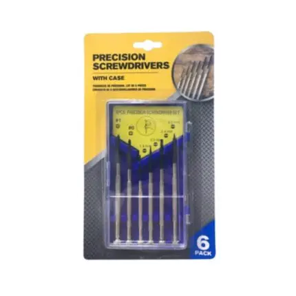 PRECISION SCREWDRIVER 6PC SET HT0010