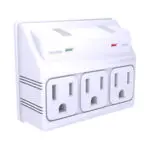 STANLEY 3 WAY SURGE ADAPTER WHITE (3 OUTLET) 33209