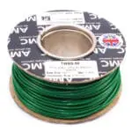 Wire Reel 14 Gauge (28/0.30mm) Single Core 17 AMP 50m(164ft)  Green, RC0117G | TW2G.50 AMC