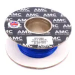 Wire Reel 18 Gauge (32/0.20mm) Single Core 8 AMP 50m(164ft) Blue, RC0108U | TW1U.50 AMC