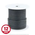 Wire Per Foot 12 Gauge Black (B&B)