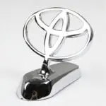 Self Adhesive Hood Ornament Toyota Chrome FW Racing