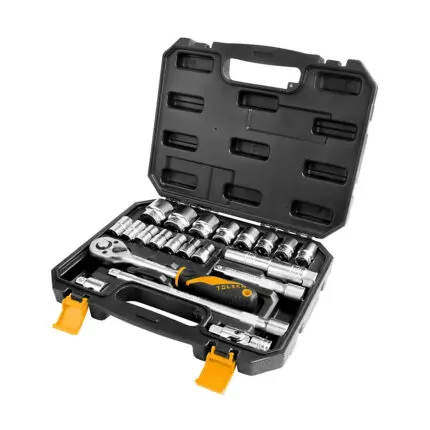 Socket Set 22psc 1/2 Drive  11mm To 32mm Tolsen