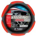 Steering Wheel Cover Foam Black-Red IGT KA-010-RD