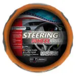 Steering wheel Cover Racing Brown IGT KOKO-23
