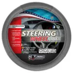 Steering Wheel Cover Plain Black IGT OV301