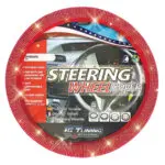 Steering Wheel Cover Bling Bling Red IGT WI-CRISTAL-RD