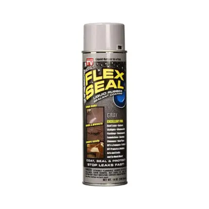Adhesive Flex Seal Spray on Gray 14oz