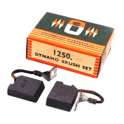 Carbon Brushes 6x16.5x18/20.5mm Brush Generator, 1250 CI