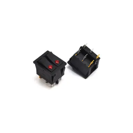 Switch Double Black w Point Light KCD4-009