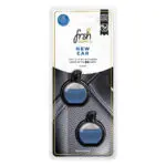 Frsh Scents Air Freshener Vent Clip Oil Diffuser New Car 2pk FR9187
