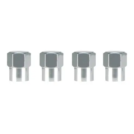 Slime Tire Valve Caps Chrome 2048-A