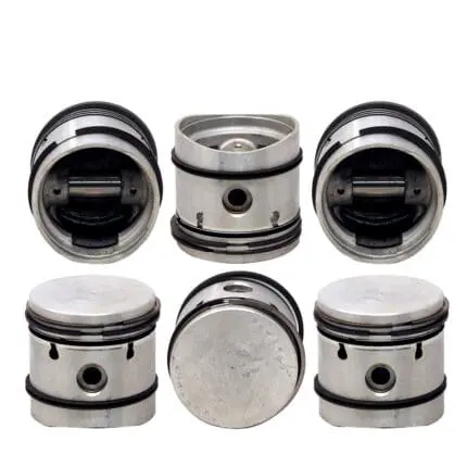 Pistons and Rings Bedford 214 Gas 6Cyl., 85.725mm SET OF 6 19231 AE-+.060"/1.50mm