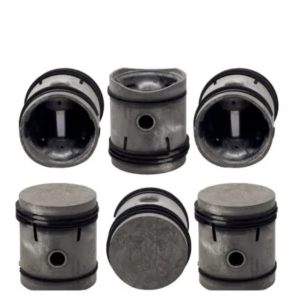 Pistons and Rings Bedford 300 6Cyl., 98.4mm SET OF 6, 13492 AE -+.060"/1.50mm