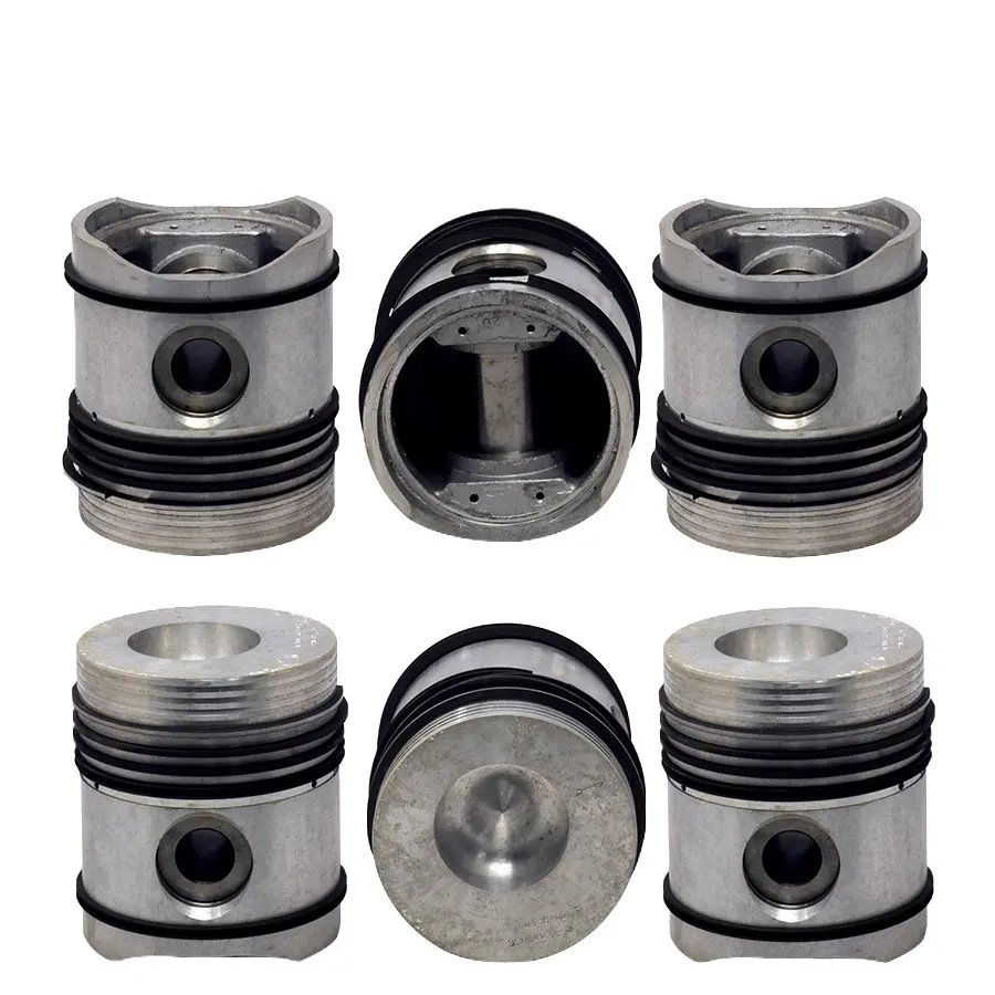 Pistons and Rings Bedford 381, 104.775mm SET OF 6, 350022 AE - STD Pistons and Rings Bedford 381, 104.775mm SET OF 6, 350022 AE - STD