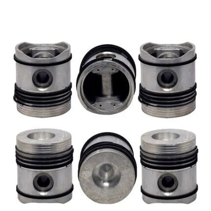 Pistons and Rings Bedford 381, 104.775mm SET OF 6, 350022 AE -+.040"/1.00mm