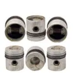 Pistons and Rings Ford D1210 365CC Eng., 104.775mm SET OF 6, 3125 Coventry -+.040"/1.00mm